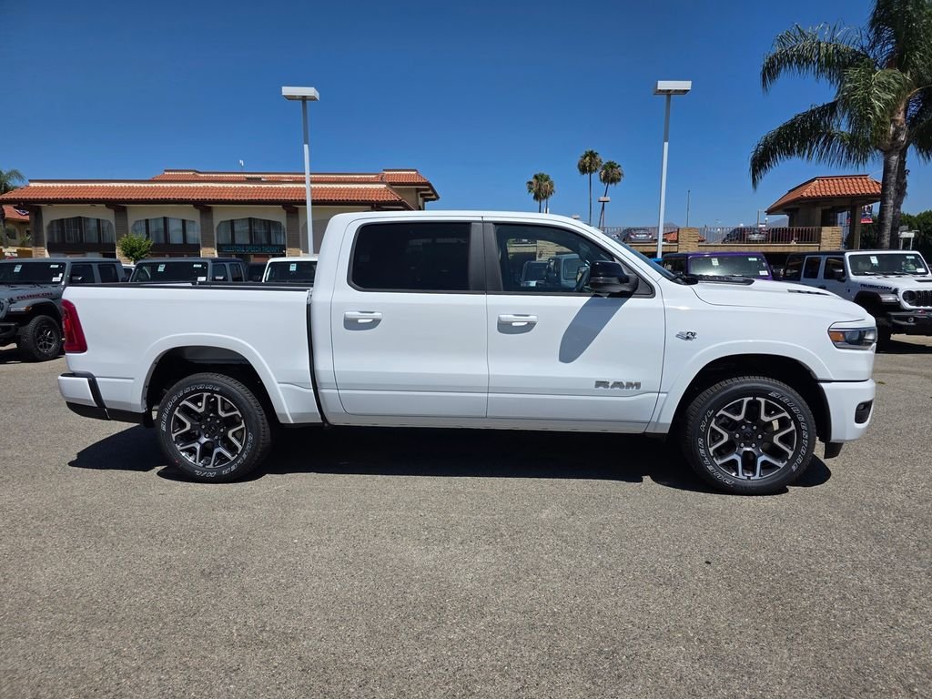 New 2026 Bright White Clear-Coat Exterior Paint RAM Laramie image 3