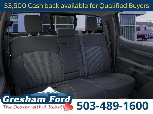 New 2025 Azure Gray Metallic Tri-coat Ford XLT image 12