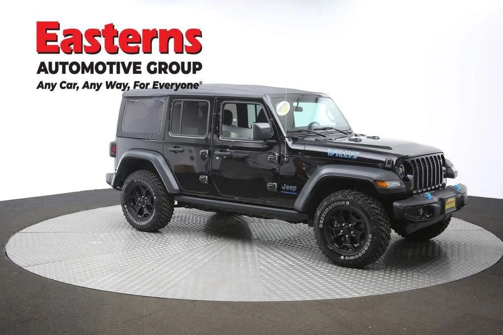 Certified Used 2023 Black Jeep Willys 4xe image 52