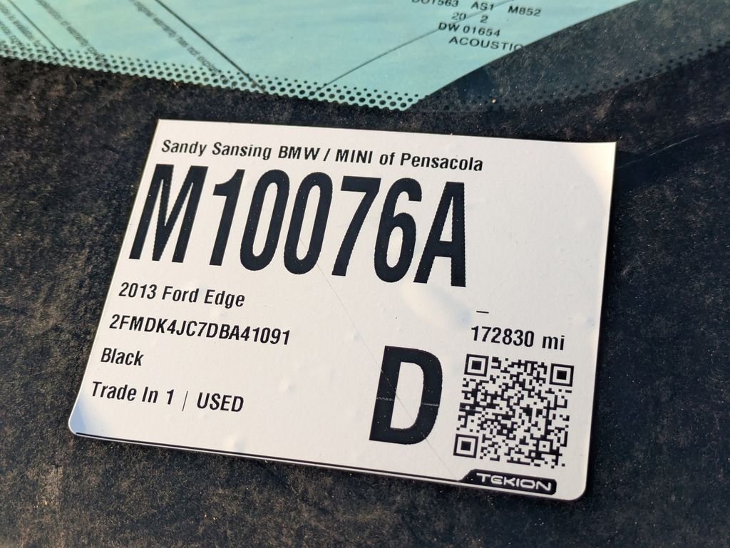 Used 2013 Black Ford SEL image 7