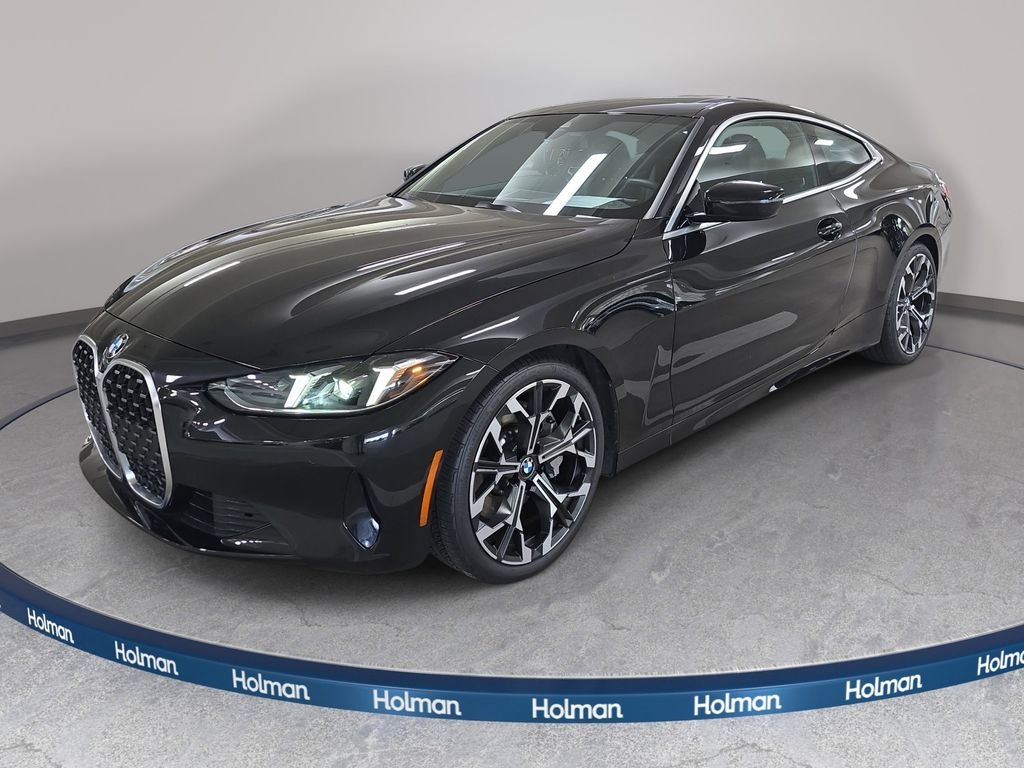 Used 2025 Black Sapphire Metallic BMW 430i image 1