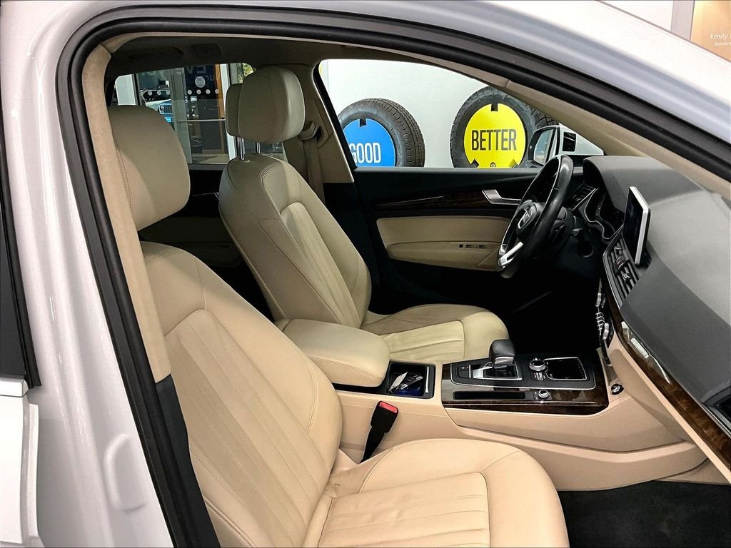 Used 2018 Ibis White Audi 2.0T Premium Plus image 11