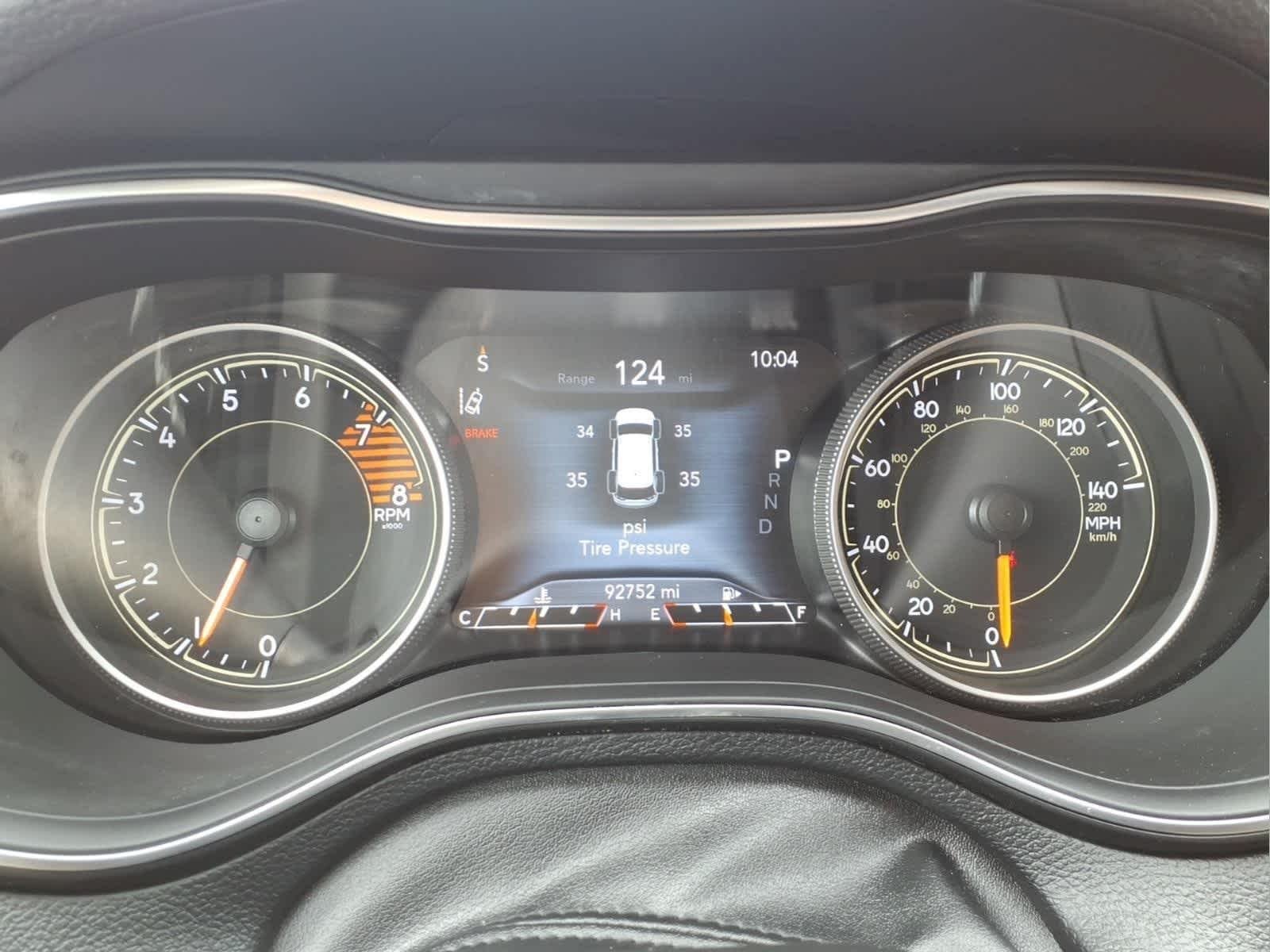 Used 2021 Olive Green Pearlcoat Jeep Trailhawk image 19
