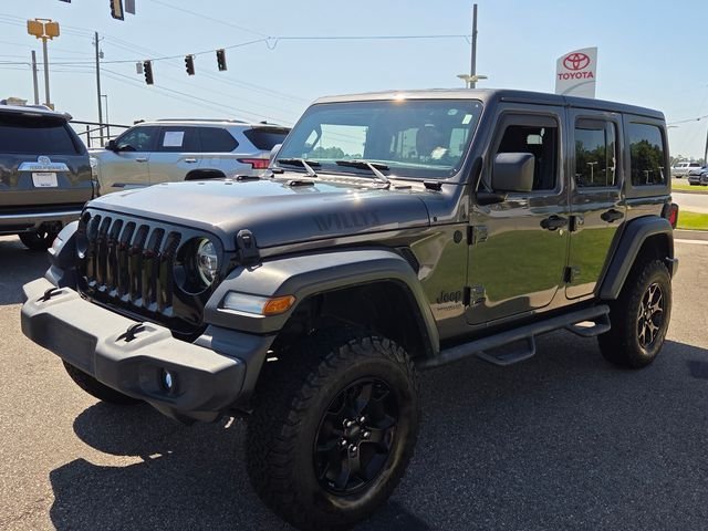 Used 2020 Gray Jeep Unlimited Willys image 3