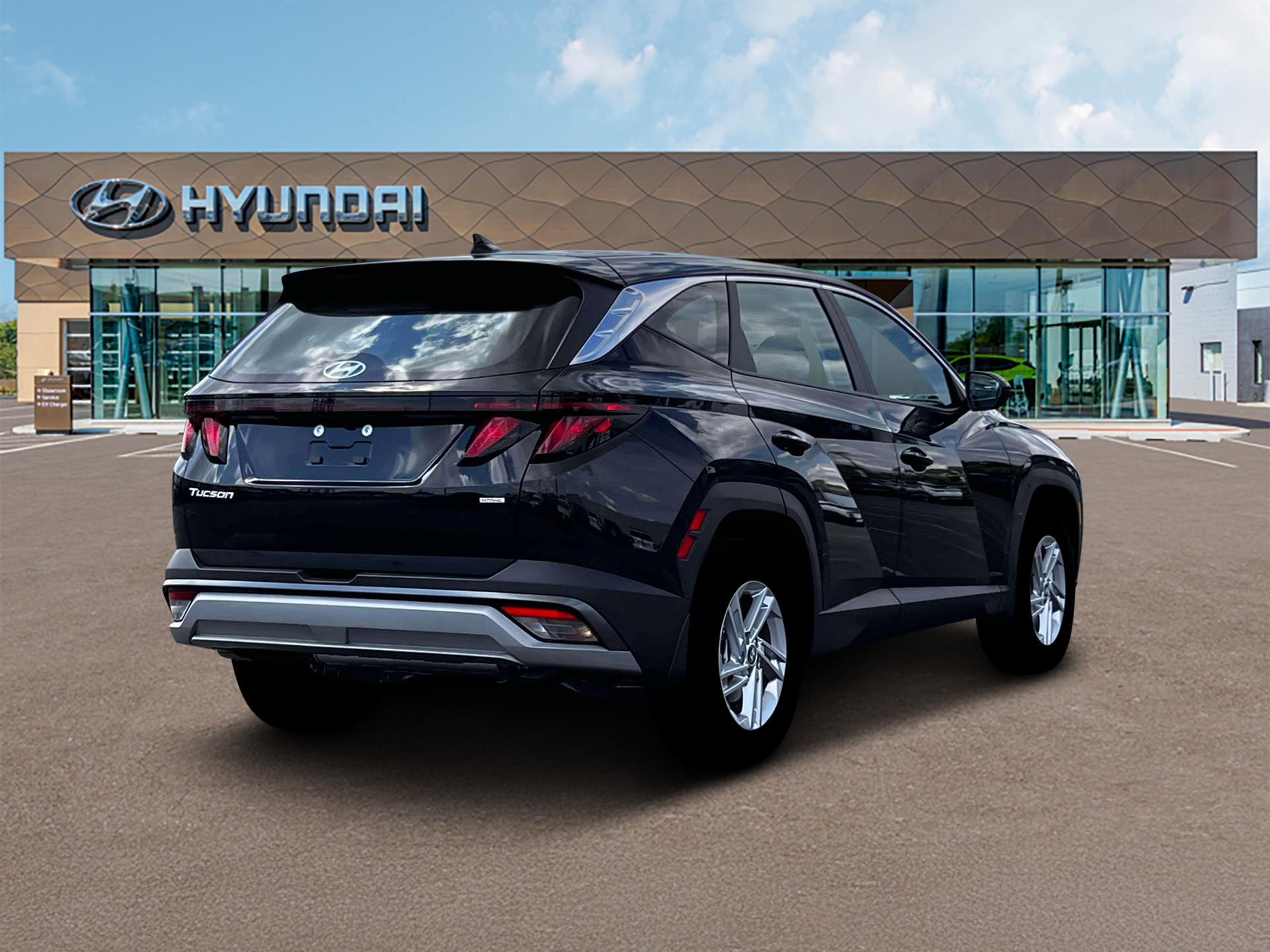 New 2026 Black Hyundai SE AWD image 7