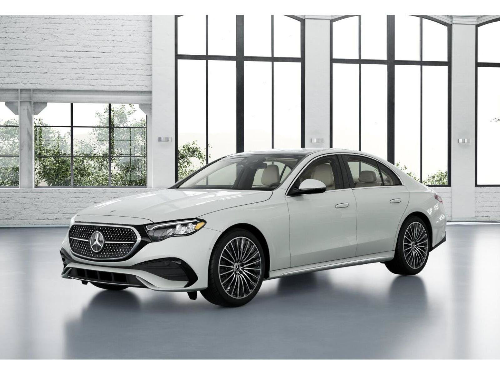 New 2026 MANUFAKTUR Moonlight White Metallic Mercedes-Benz E 350 image 39