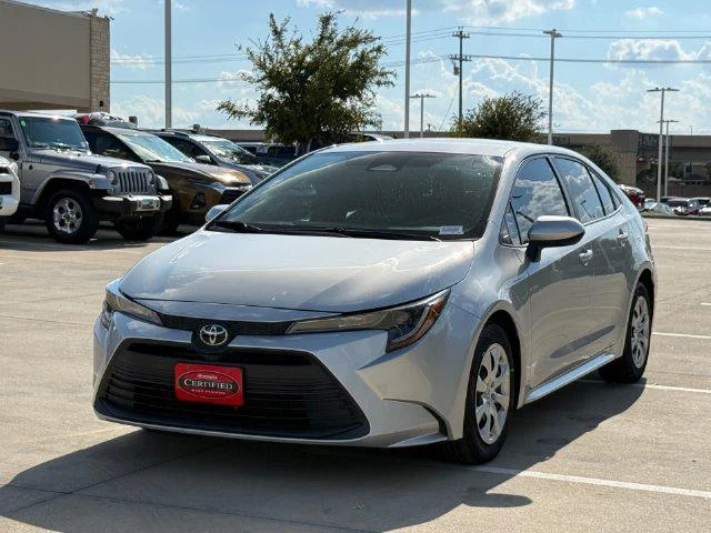 Certified Used 2024 SILVER ME. Toyota LE image 9