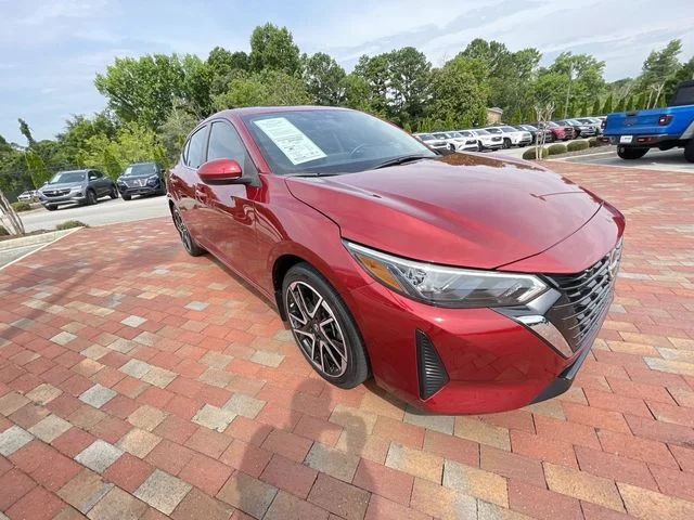 Used 2024 Red Nissan SV image 38