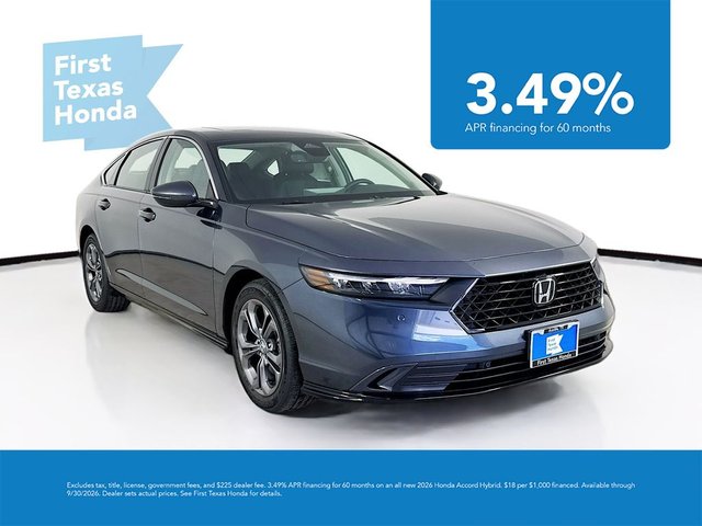 2026 Honda Accord Hybrid EX-L