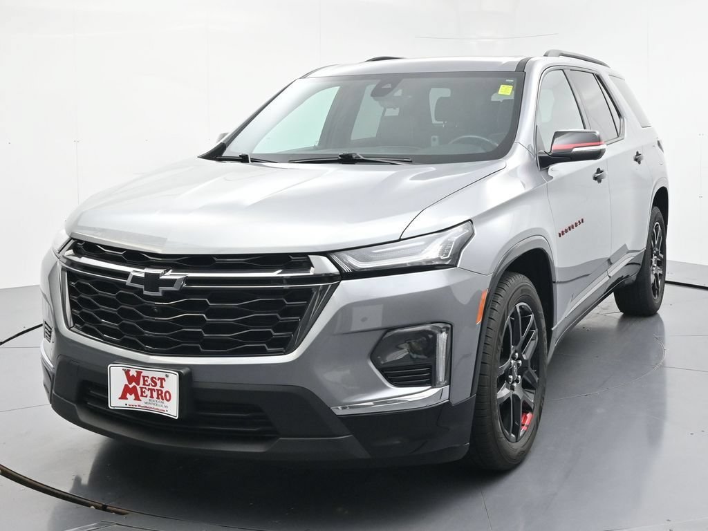 Used 2023 Chevrolet Traverse Premier with VIN 1GNEVKKWXPJ198456 for sale in Monticello, Minnesota