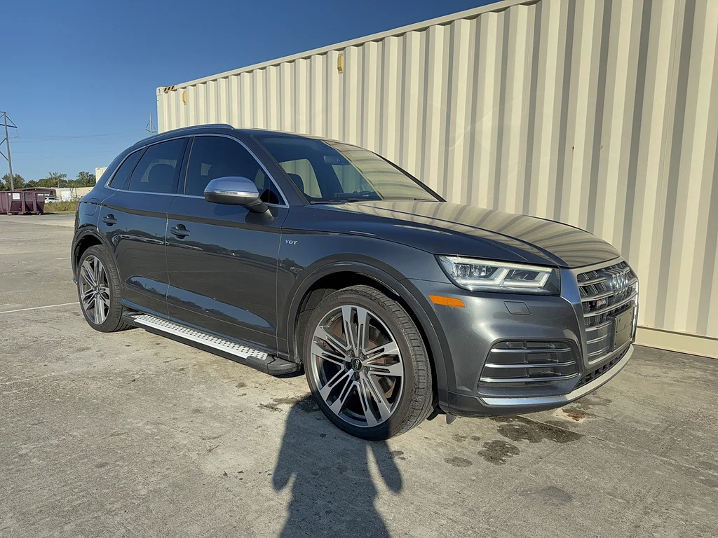 Used 2018 Daytona Gray Pearl Effect Audi 3.0T quattro Prestige image 1