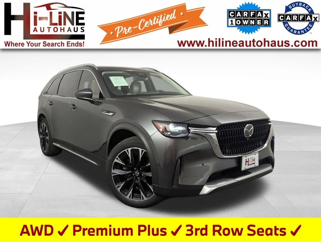Used 2024 Gray Mazda Premium Plus AWD w/ 3rd Row Seats image 1