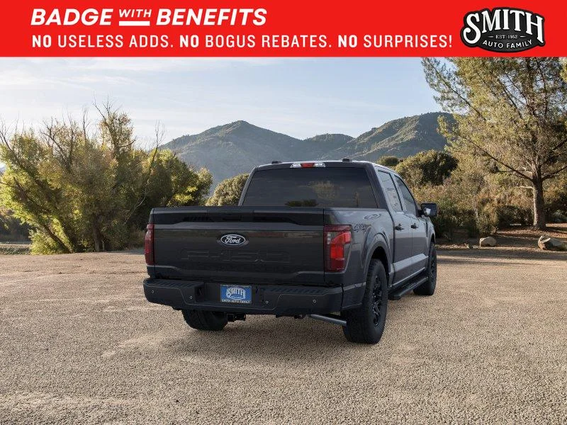 New 2026 Agate Black Metallic Ford XLT image 9