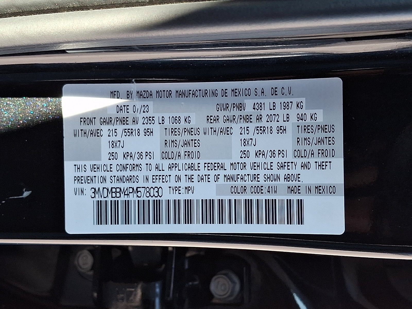 Used 2023 Jet Black Mica Mazda 2.5 S Select Package image 25