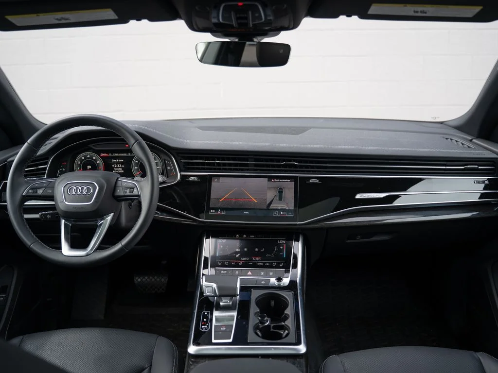 Used 2025 White Audi 55 Premium Plus image 21