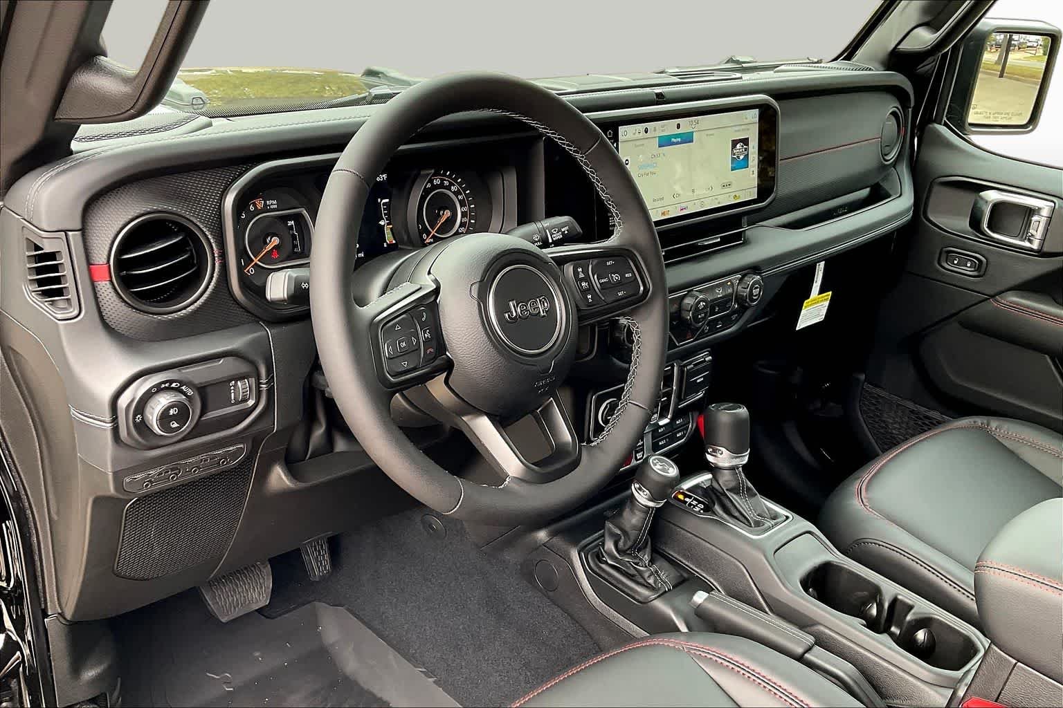 New 2026 Black Clear-Coat Exterior Paint Jeep Rubicon image 8