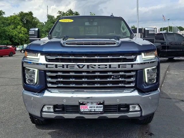 Used 2022 Northsky Blue Metallic Chevrolet LTZ image 3