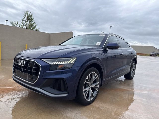 Used 2021 Blue Audi 55 Premium Plus image 1