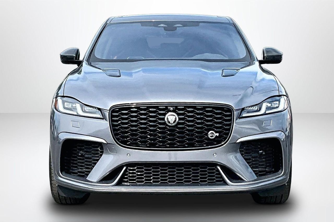 Used 2021 Hakuba Silver Jaguar SVR P550 AWD Automatic image 2