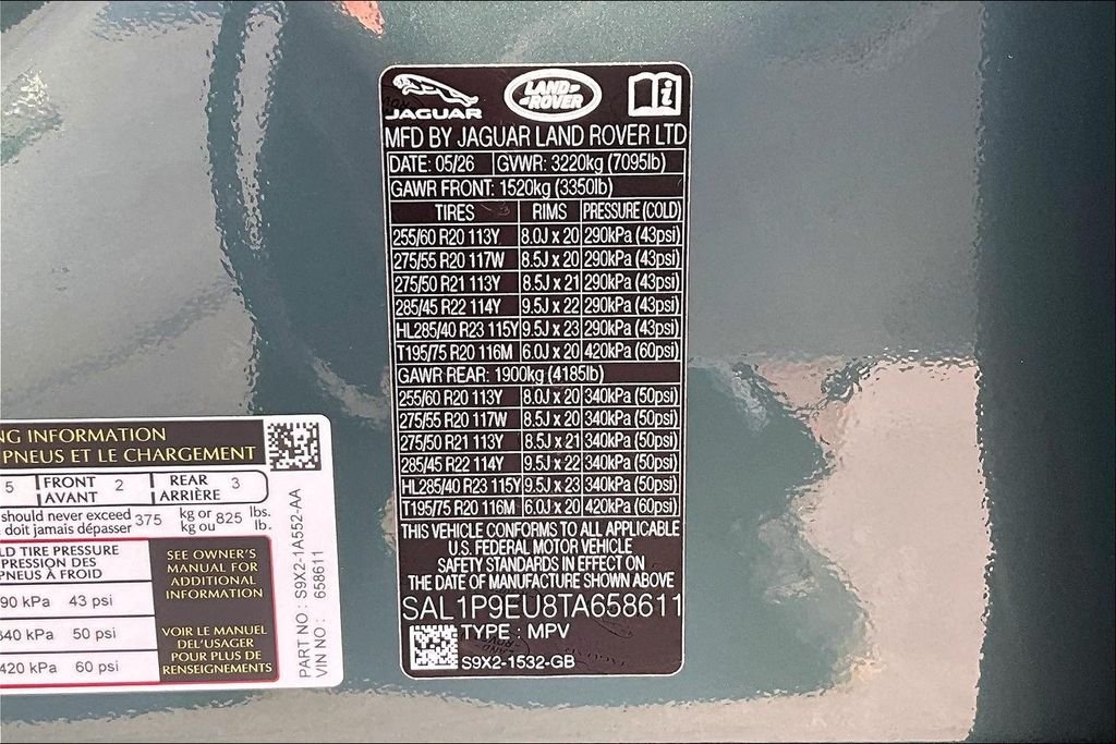 New 2026 Giola Green Land Rover SE image 8