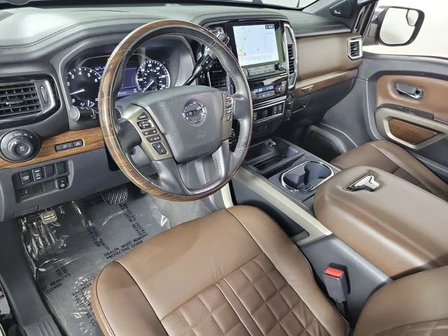 Used 2021 Black Nissan Platinum Reserve image 18