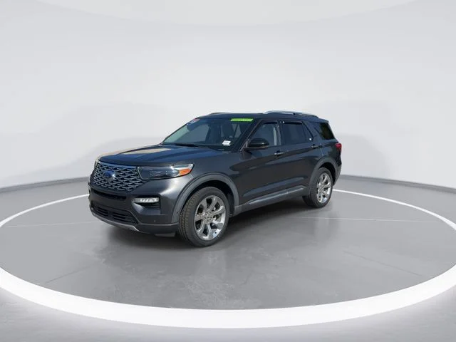 Used 2020 Gray Ford Platinum image 3