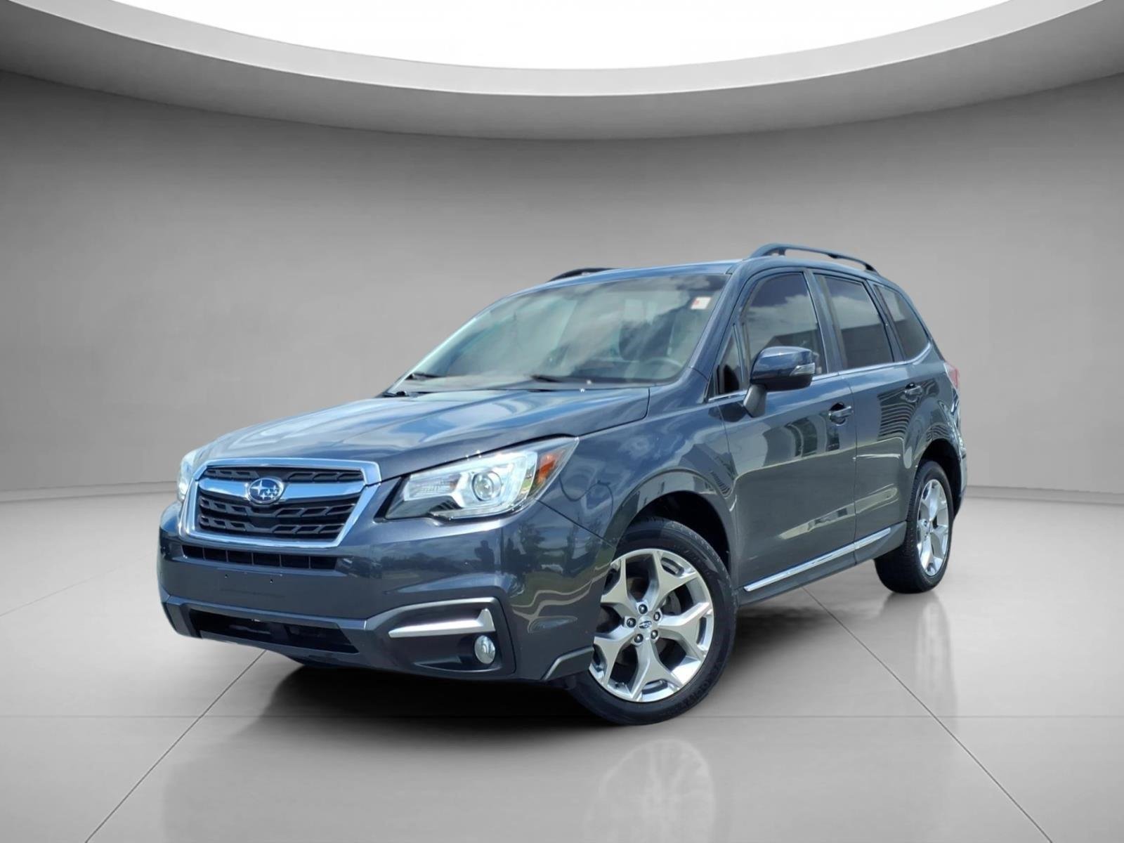 Used 2018 Dark Gray Metallic Subaru Touring image 1