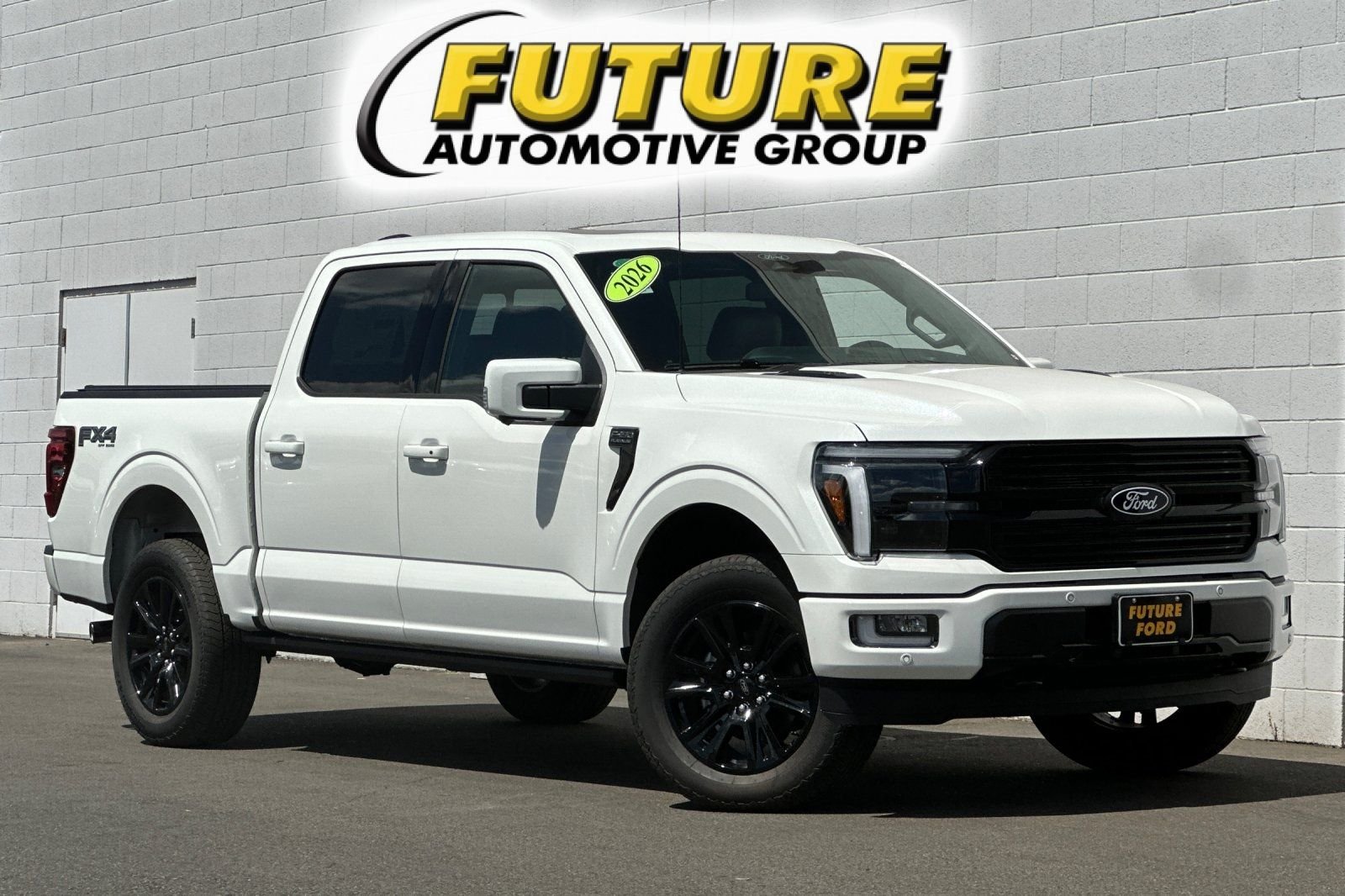 New 2026 White Ford Platinum image 1