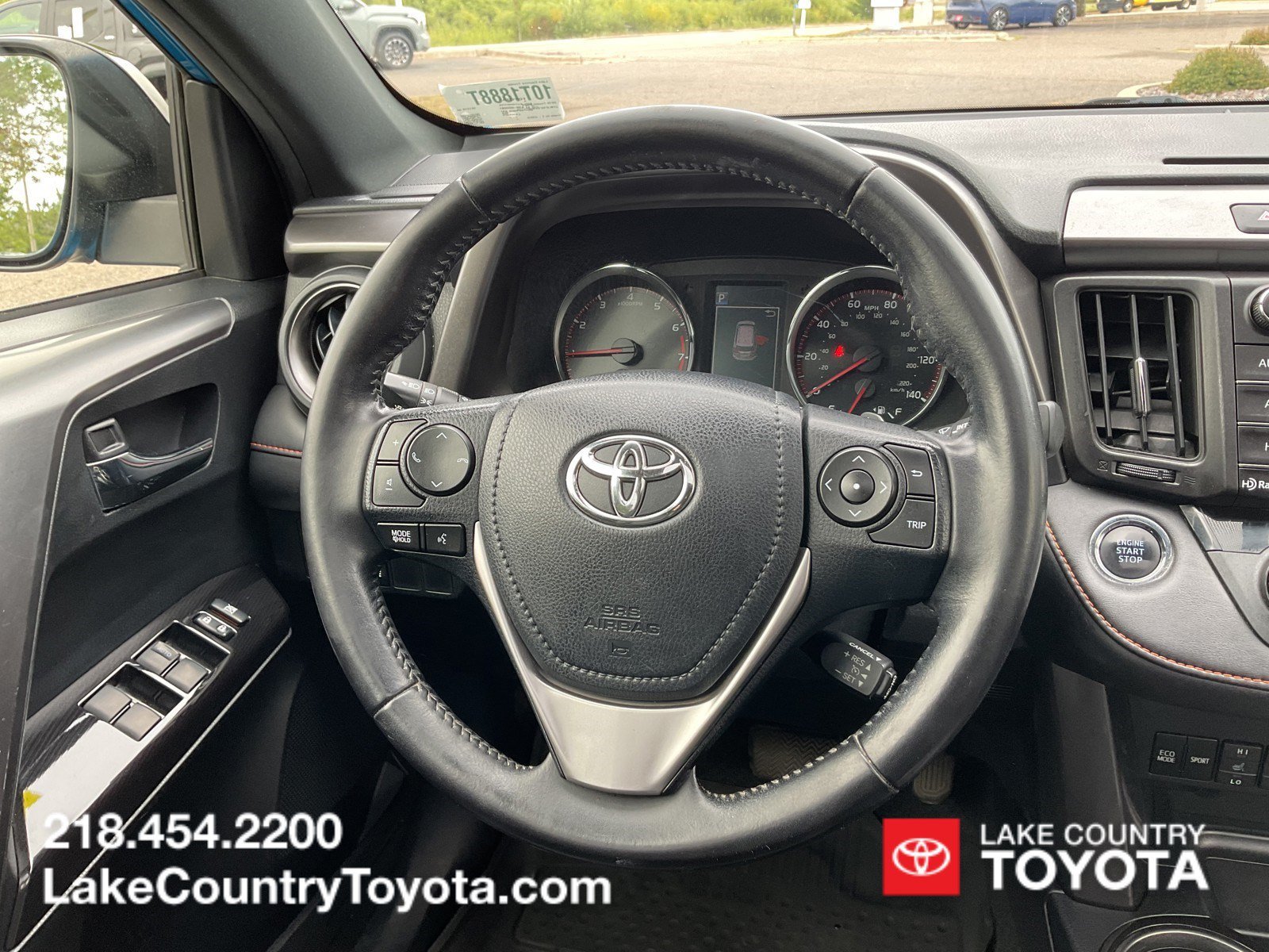 Used 2016 Electric Storm Blue Toyota SE image 19