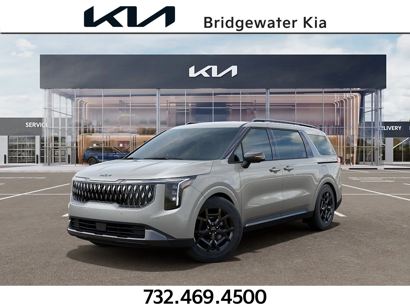 New 2027 Ivory Silver Kia EX image 1
