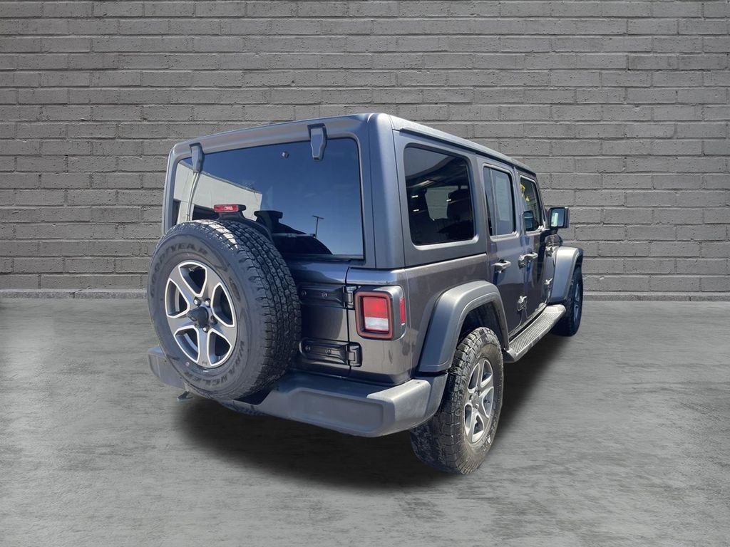 Used 2022 Gray Jeep Unlimited Sport S image 8