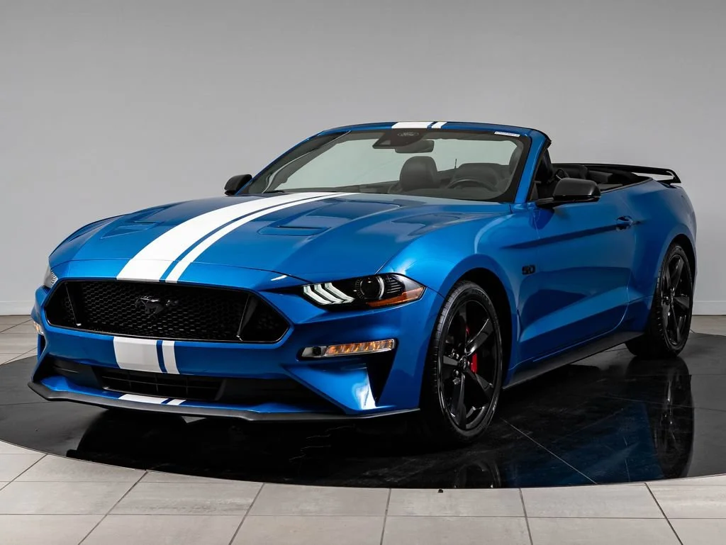 Used 2021 Velocity Blue Metallic Ford GT Premium image 2
