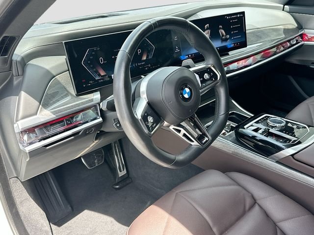 Certified Used 2025 White BMW 740i image 9