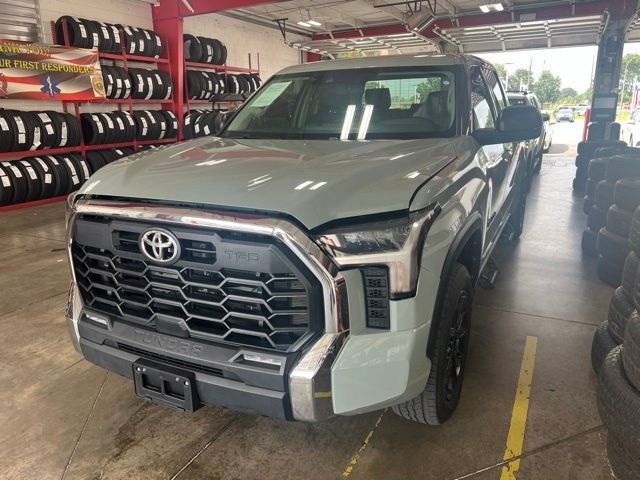 Used 2023 Gray Toyota SR5 TRD OFF ROAD image 1