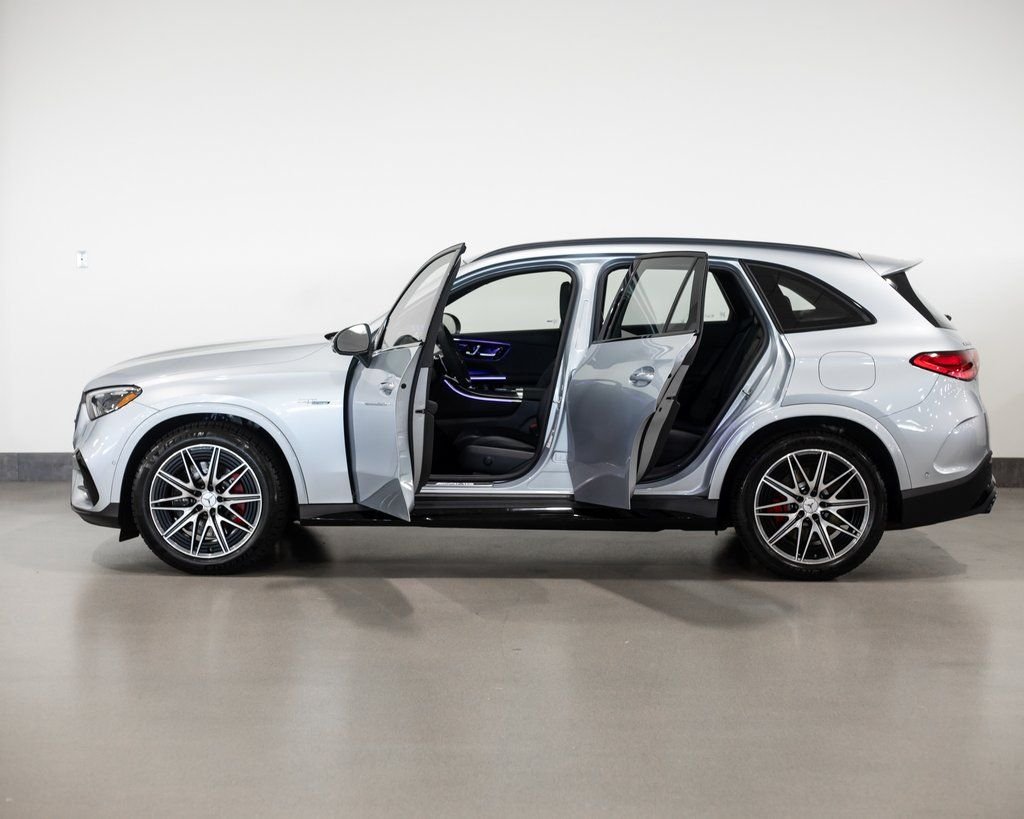 Certified Used 2025 Silver Mercedes-Benz GLC 63 AMG® S E Performance image 3