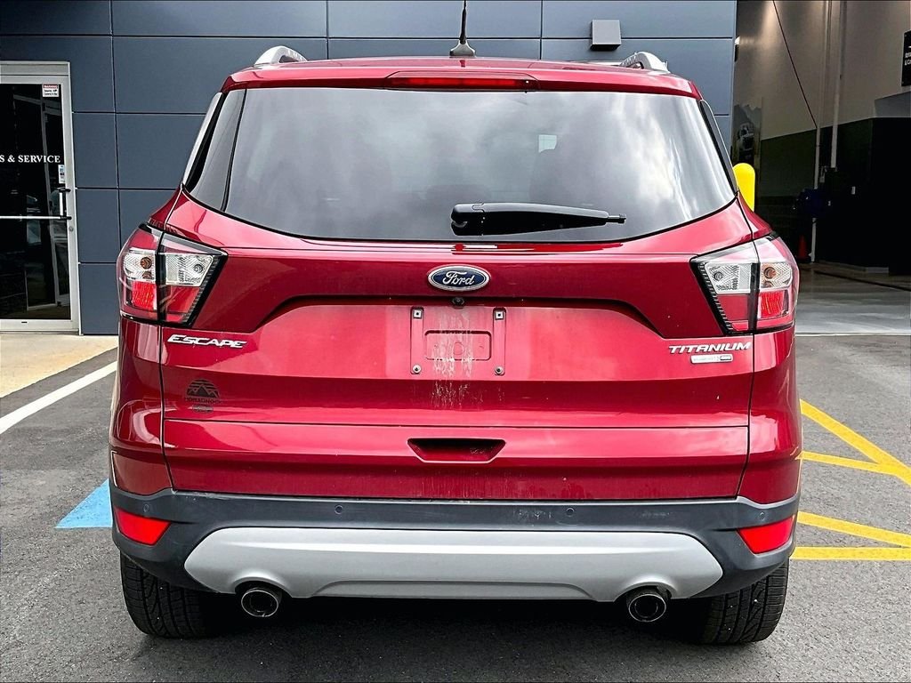 Used 2018 Red Ford Titanium image 5