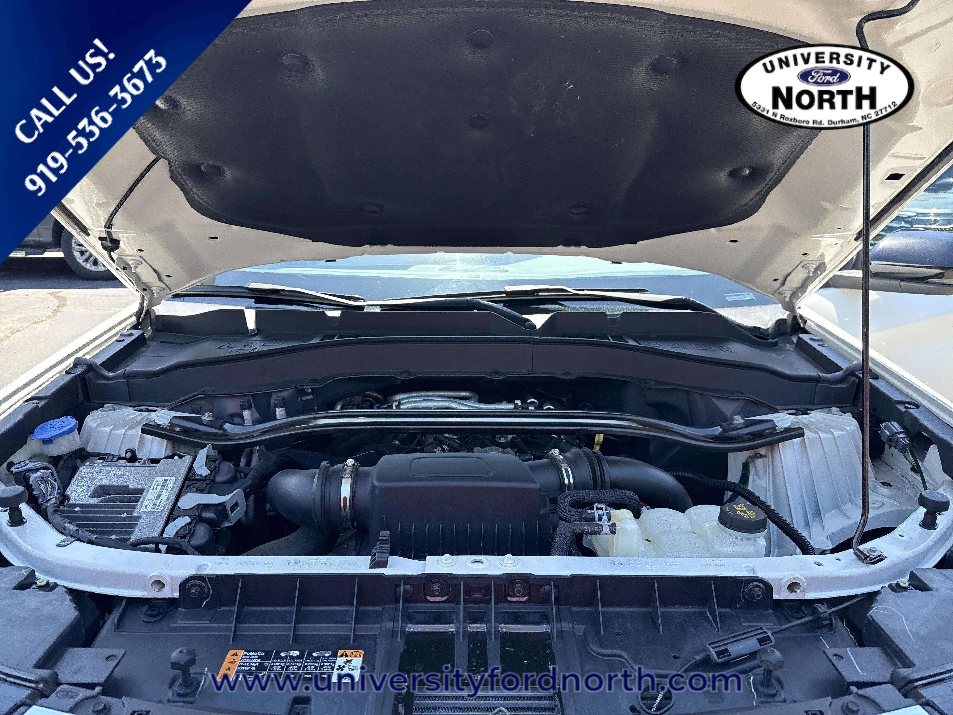 Used 2021 Star White Metallic Tri-Coat Ford Platinum image 10