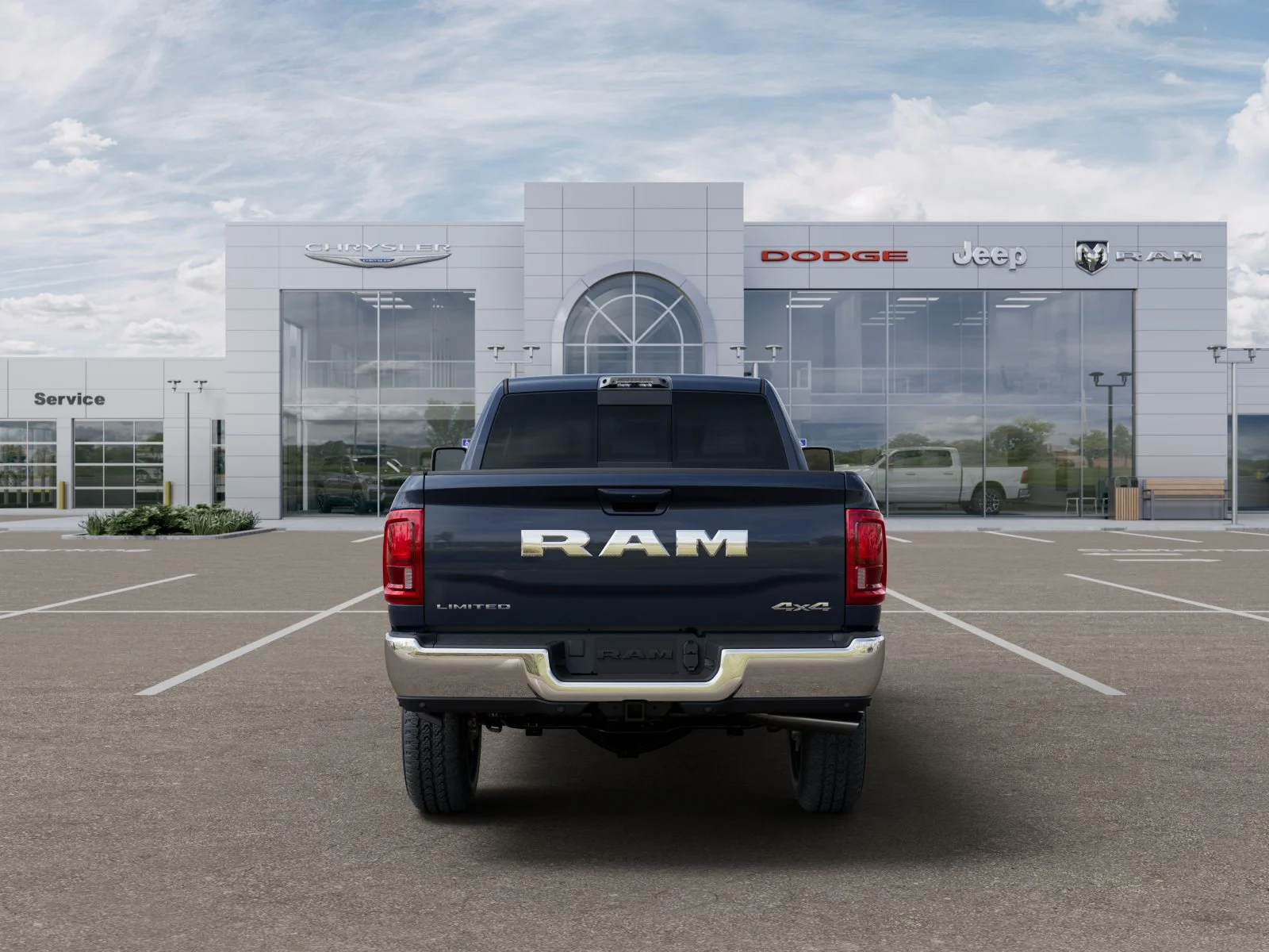 New 2025 Forged Blue Metallic Exterior Paint RAM Limited image 34