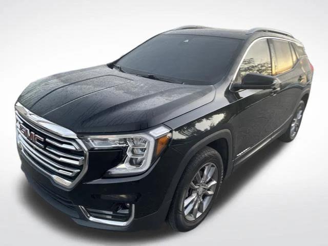 Used 2022 Black GMC SLT image 6