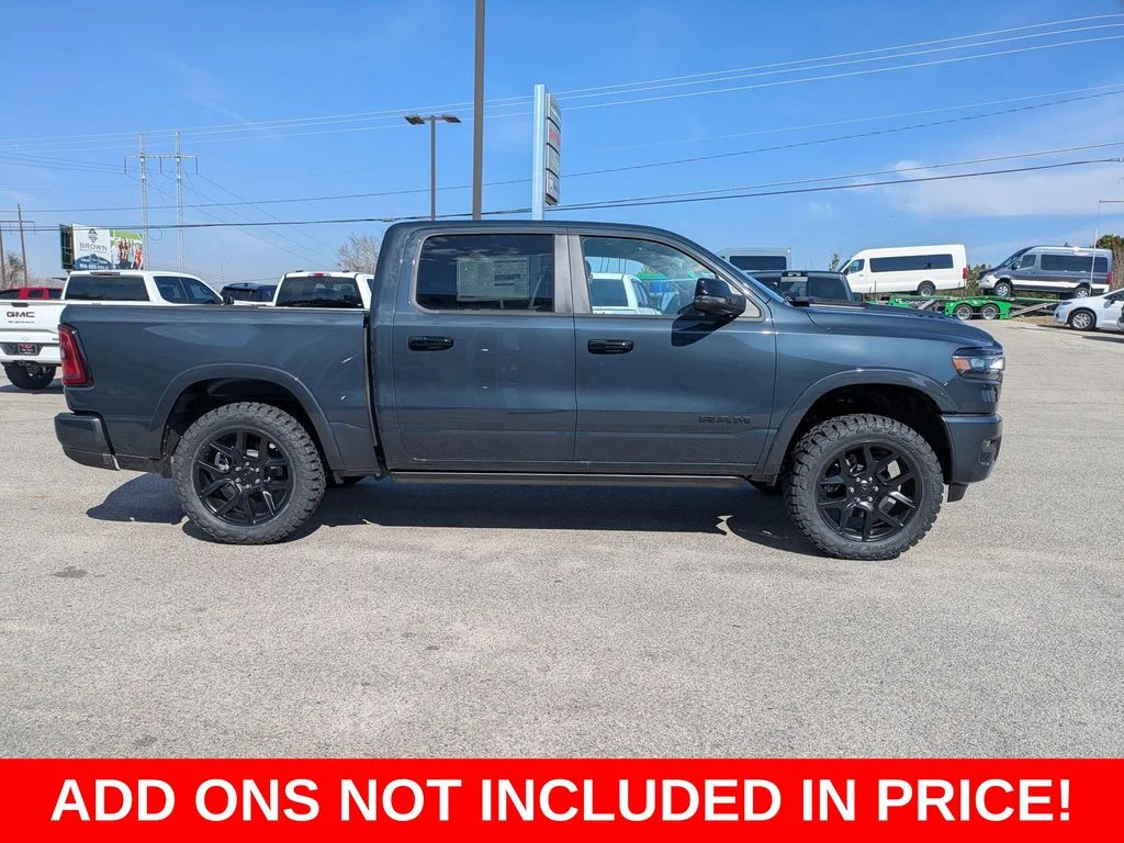 New 2026 Forged Blue Metallic Exterior Paint RAM Laramie image 3