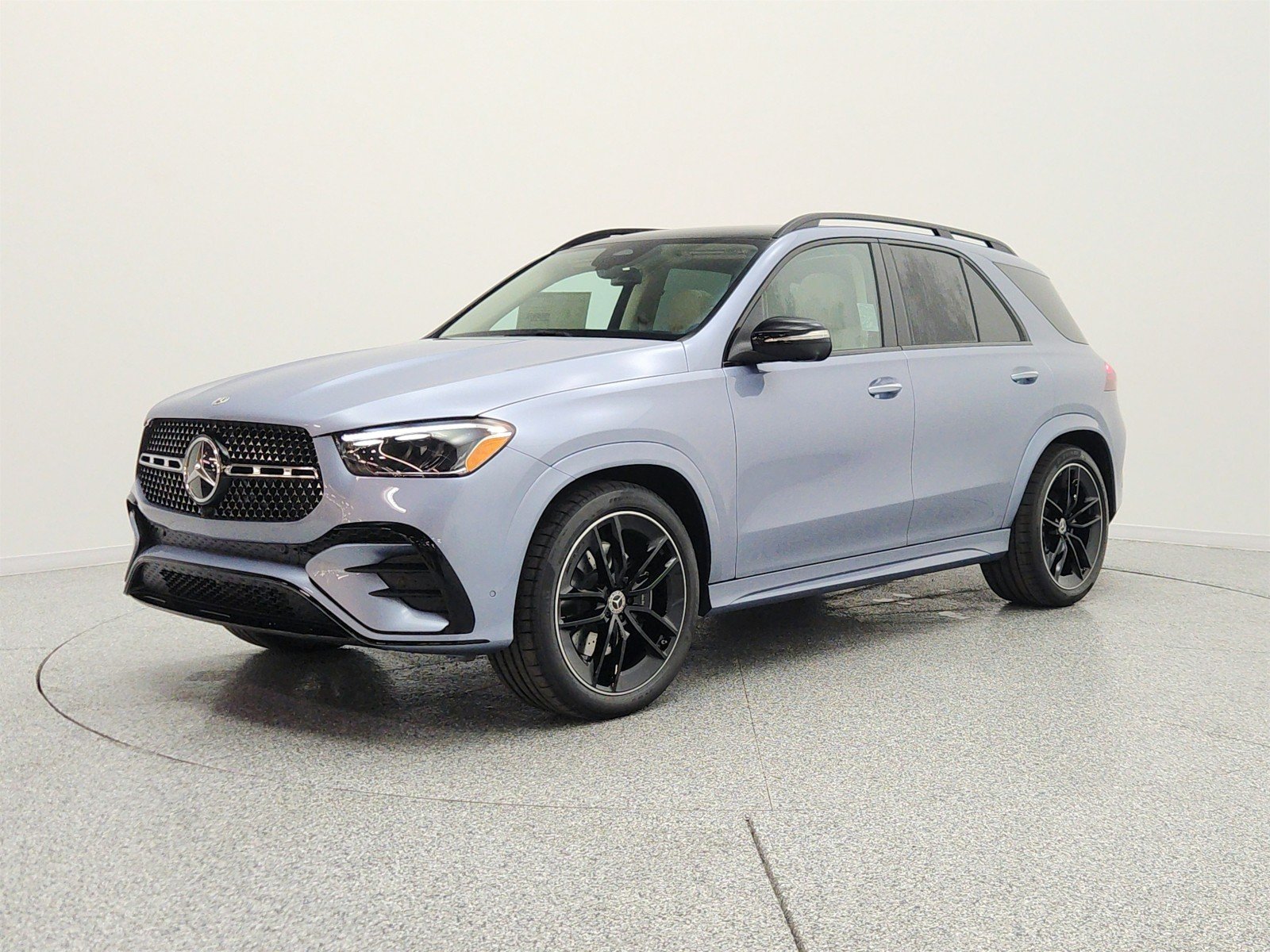 New 2026 MANUFAKTUR Cote d'Azur Light Blue Metallic Mercedes-Benz GLE 450 4MATIC® SUV image 1