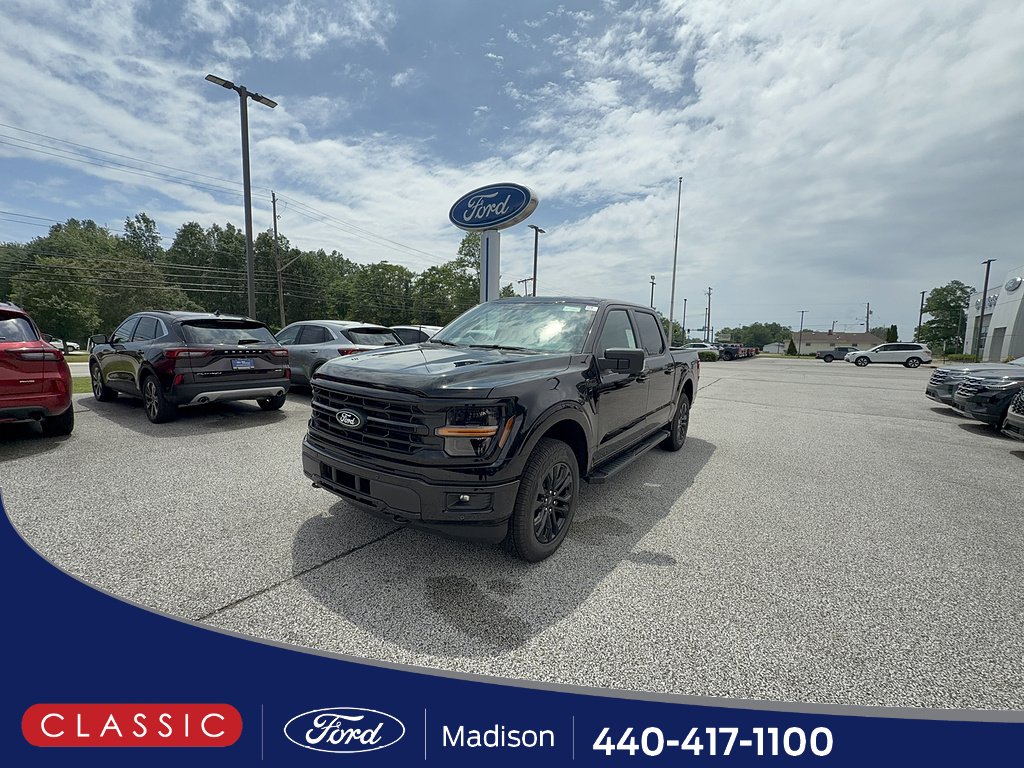 New 2026 Agate Black Metallic Ford XLT image 1