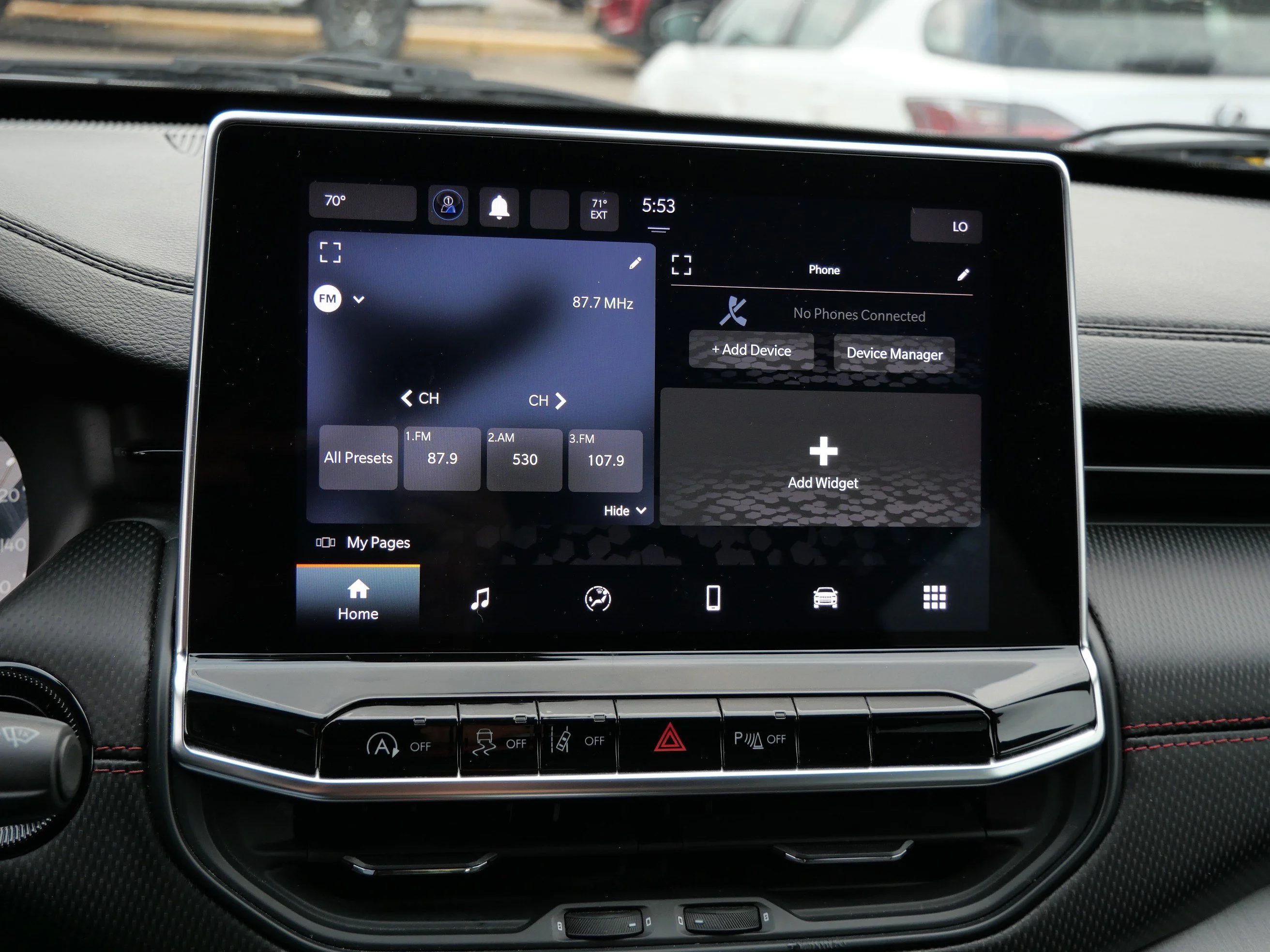 Used 2023 Bright White Clearcoat Jeep Trailhawk image 22