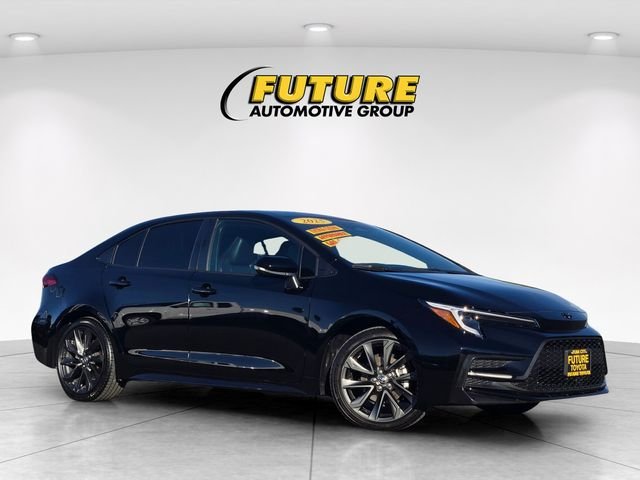 Used 2025 Black Toyota XSE image 1