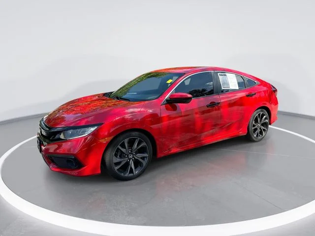 Used 2020 Red Honda Sport image 1