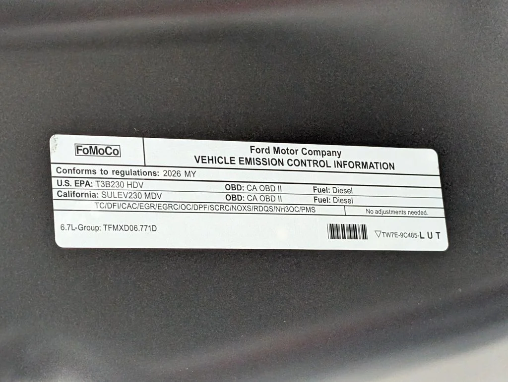New 2026 Carbonized Gray Metallic Ford F-250® Lariat® image 33
