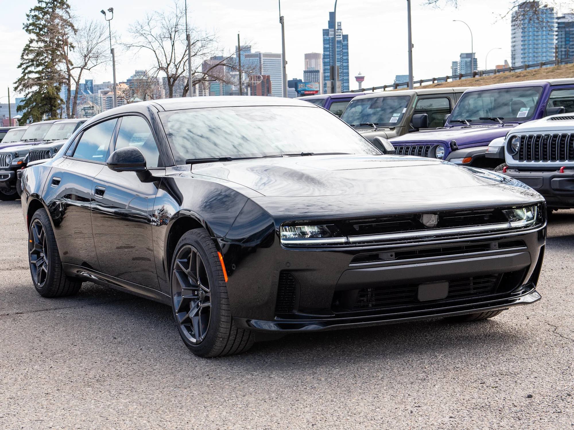 New 2026 Black Dodge R/T Plus* 4-Door AWD image 8