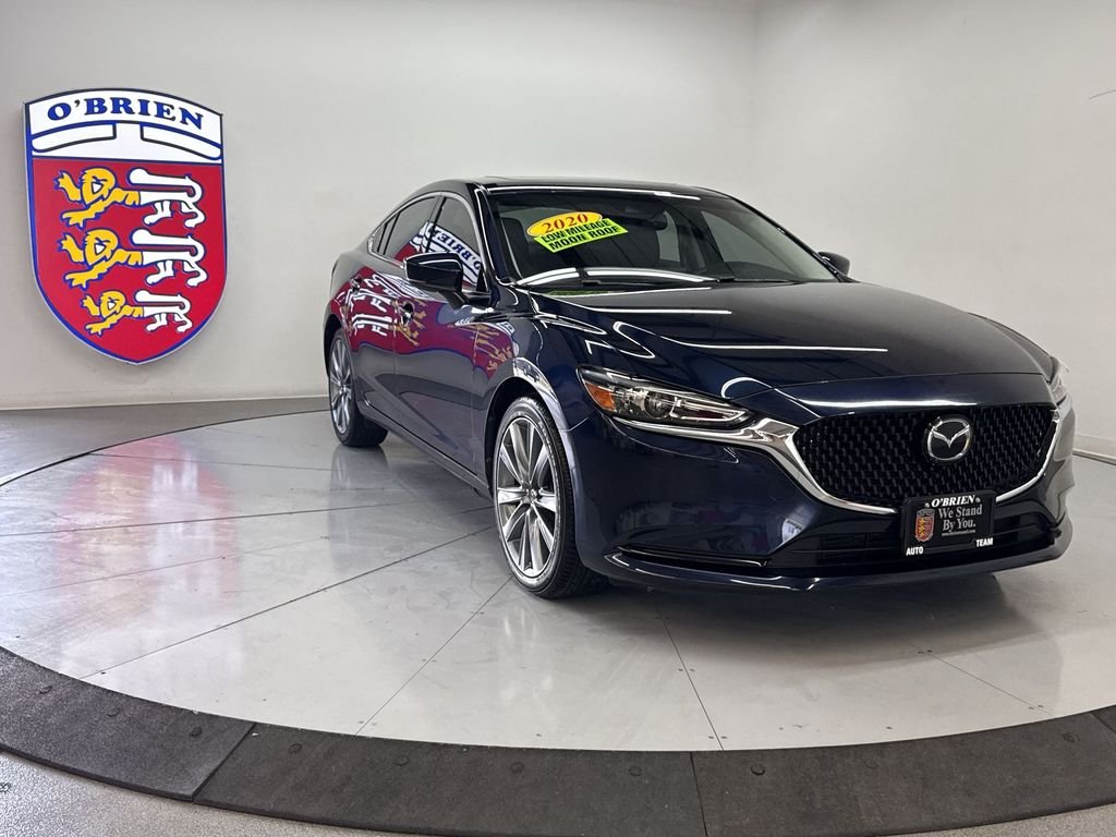 Used 2020 Crystal Blue Mazda Grand Touring image 1