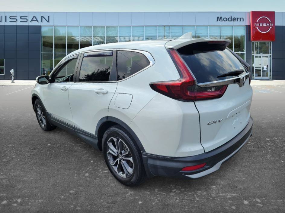 Used 2021 Platinum White Honda EX image 7
