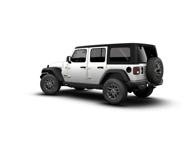 New 2026 Bright White Clear-Coat Exterior Paint Jeep Sport S image 4